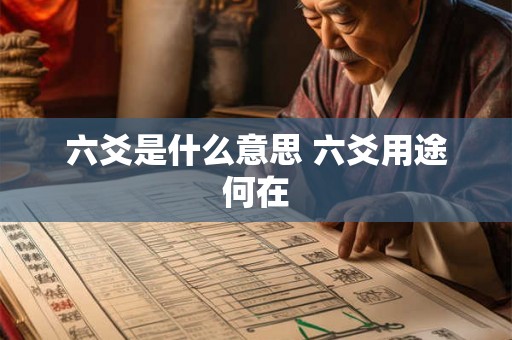 六爻是什么意思 六爻用途何在
