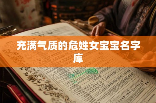 充满气质的危姓女宝宝名字库