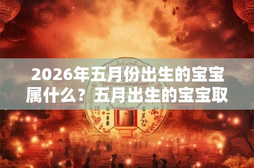 2026年五月份出生的宝宝属什么？五月出生的宝宝取名