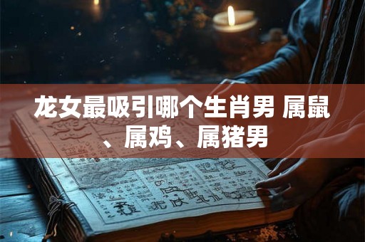 龙女最吸引哪个生肖男 属鼠、属鸡、属猪男