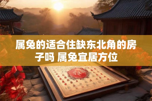 属兔的适合住缺东北角的房子吗 属兔宜居方位