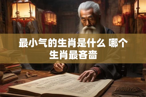 最小气的生肖是什么 哪个生肖最吝啬 最小气的生肖是什么 哪个生肖最吝啬