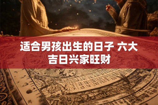 适合男孩出生的日子 六大吉日兴家旺财