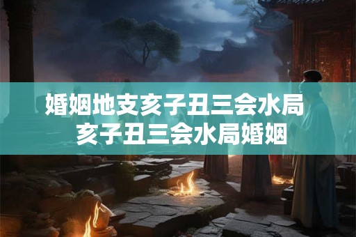 婚姻地支亥子丑三会水局  亥子丑三会水局婚姻