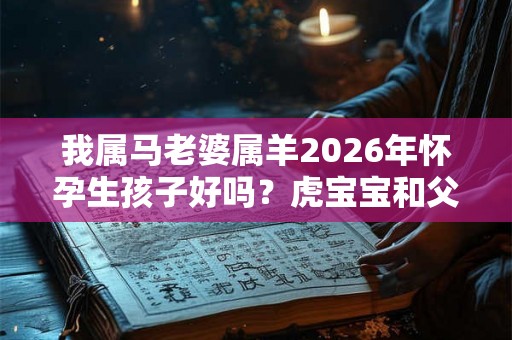 我属马老婆属羊2026年怀孕生孩子好吗？虎宝宝和父母相冲吗？