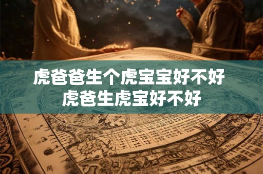 虎爸爸生个虎宝宝好不好 虎爸生虎宝好不好