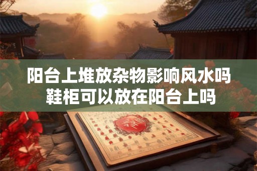 阳台上堆放杂物影响风水吗 鞋柜可以放在阳台上吗