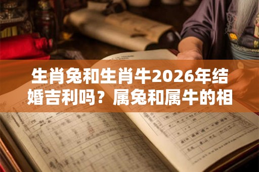 生肖兔和生肖牛2026年结婚吉利吗？属兔和属牛的相配吗？