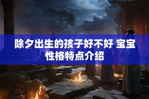 除夕出生的孩子好不好 宝宝性格特点介绍 除夕出生的孩子好不好 宝宝性格特点介绍
