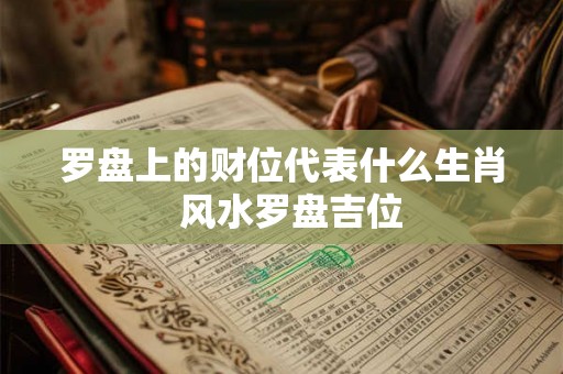 罗盘上的财位代表什么生肖  风水罗盘吉位