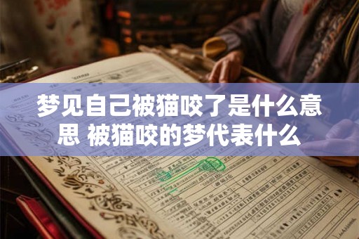 梦见自己被猫咬了是什么意思 被猫咬的梦代表什么