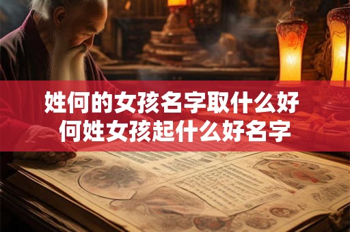 姓何的女孩名字取什么好 何姓女孩起什么好名字 姓何的女孩名字取什么好 何姓女孩起什么好名字