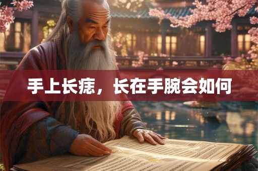 手上长痣，长在手腕会如何