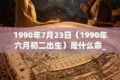 1990年7月23日（1990年六月初二出生）是什么命_命运如何