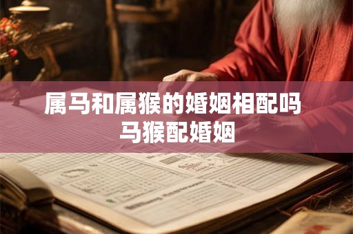 属马和属猴的婚姻相配吗 马猴配婚姻