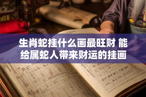 生肖蛇挂什么画最旺财 能给属蛇人带来财运的挂画