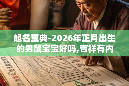 起名宝典-2026年正月出生的男鼠宝宝好吗,吉祥有内涵名字赏析