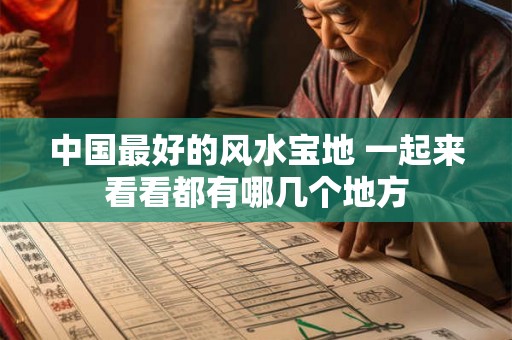 中国最好的风水宝地 一起来看看都有哪几个地方