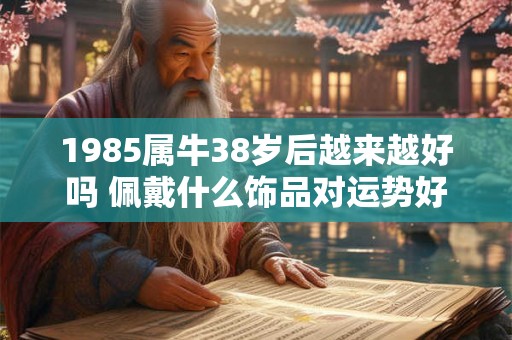 1985属牛38岁后越来越好吗 佩戴什么饰品对运势好