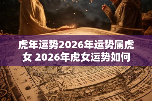 虎年运势2026年运势属虎女 2026年虎女运势如何