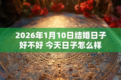 2026年1月10日结婚日子好不好 今天日子怎么样