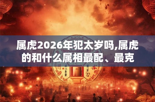 属虎2026年犯太岁吗,属虎的和什么属相最配、最克