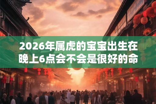 2026年属虎的宝宝出生在晚上6点会不会是很好的命? 2026年属虎的宝宝出生在晚上6点会不会是很好的命?
