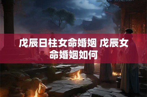 戊辰日柱女命婚姻 戊辰女命婚姻如何