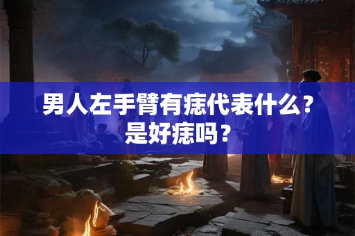 男人左手臂有痣代表什么？是好痣吗？