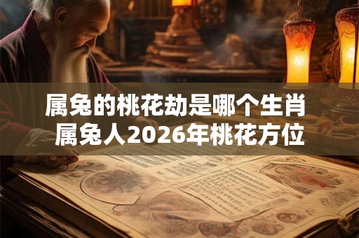 属兔的桃花劫是哪个生肖 属兔人2026年桃花方位 属兔的桃花劫是哪个生肖 属兔人2026年桃花方位