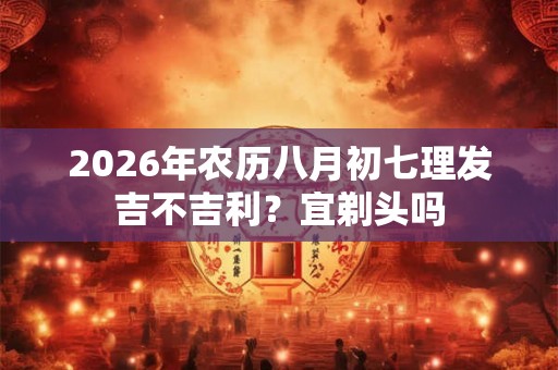 2026年农历八月初七理发吉不吉利？宜剃头吗