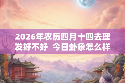 2026年农历四月十四去理发好不好  今日卦象怎么样