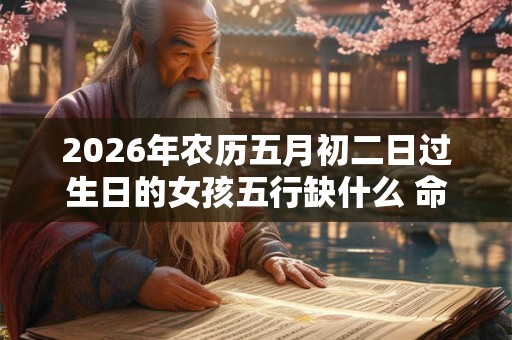 2026年农历五月初二日过生日的女孩五行缺什么 命运好吗