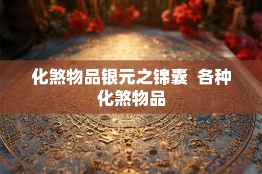 化煞物品银元之锦囊  各种化煞物品