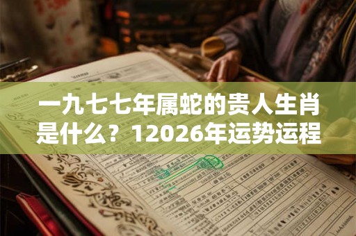 一九七七年属蛇的贵人生肖是什么？12026年运势运程如何？