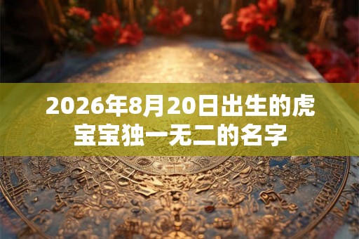 2026年8月20日出生的虎宝宝独一无二的名字