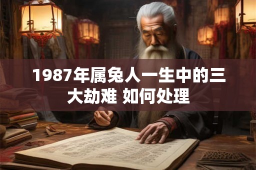1987年属兔人一生中的三大劫难 如何处理