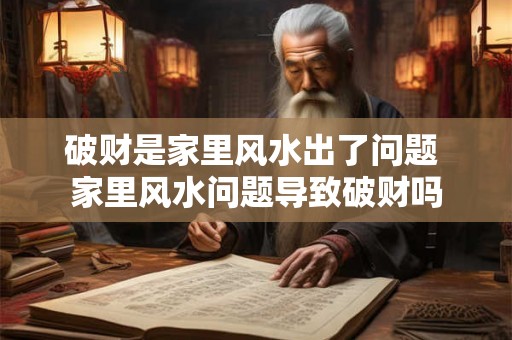 破财是家里风水出了问题 家里风水问题导致破财吗