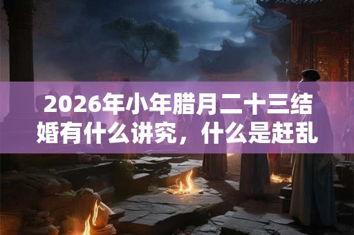 2026年小年腊月二十三结婚有什么讲究，什么是赶乱婚？
