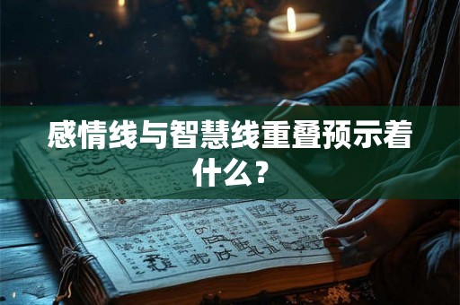 感情线与智慧线重叠预示着什么？