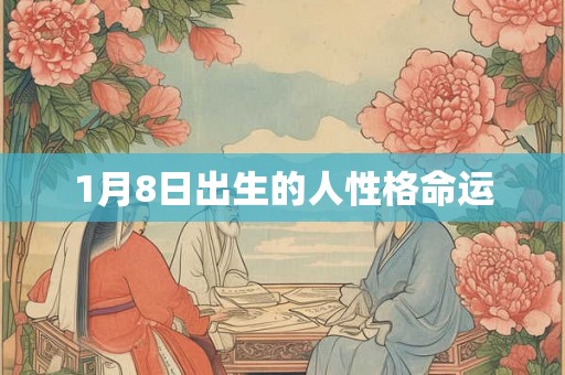 1月8日出生的人性格命运 1月8日出生的人性格命运