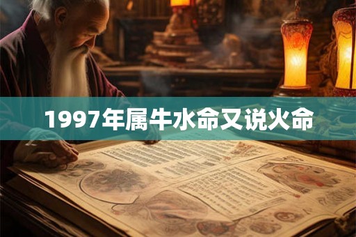 1997年属牛水命又说火命