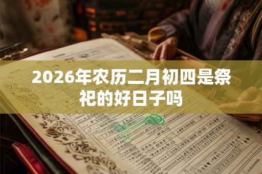 2026年农历二月初四是祭祀的好日子吗