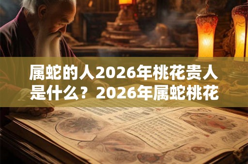 属蛇的人2026年桃花贵人是什么？2026年属蛇桃花运好吗？