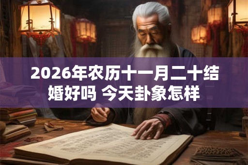 2026年农历十一月二十结婚好吗 今天卦象怎样 2026年农历十一月二十结婚好吗 今天卦象怎样
