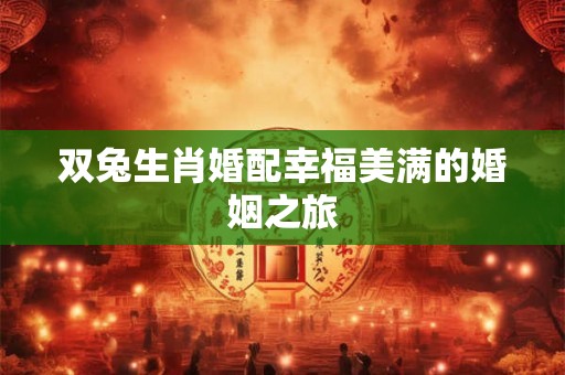 双兔生肖婚配幸福美满的婚姻之旅
