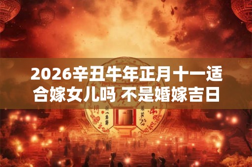 2026辛丑牛年正月十一适合嫁女儿吗 不是婚嫁吉日