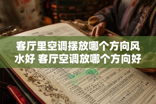 客厅里空调摆放哪个方向风水好 客厅空调放哪个方向好