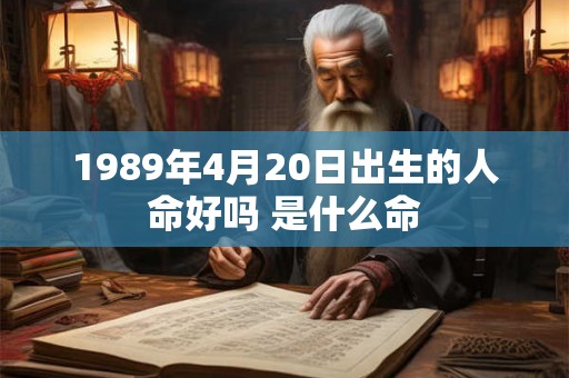 1989年4月20日出生的人命好吗 是什么命
