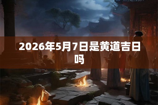 2026年5月7日是黄道吉日吗
